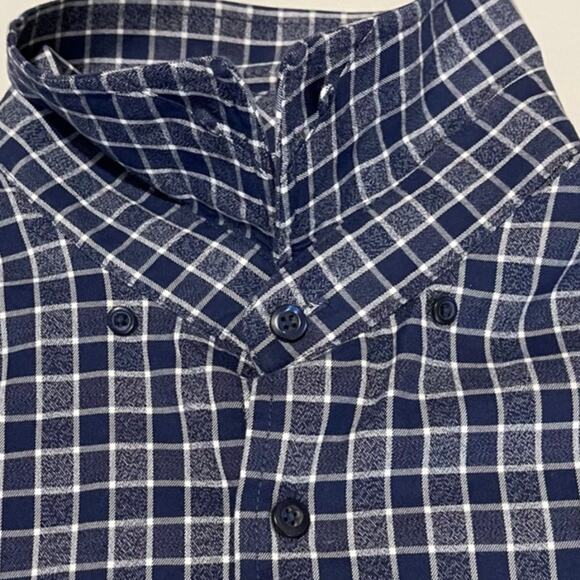 Johnnie O Mitchell Button Down Checkered Shirt Size XX Large New - Picture 10 of 16